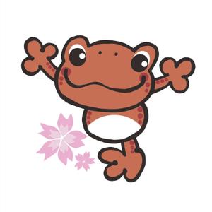 F-springさんの3本脚・3本指カエルのキャラクターデザインへの提案