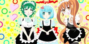 keaa (keaa)さんのメイド系店舗のオリジナルイラストへの提案
