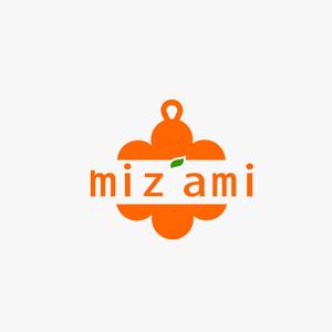 Jelly (Jelly)さんのエコたわしショップ「miz'ami」のロゴへの提案