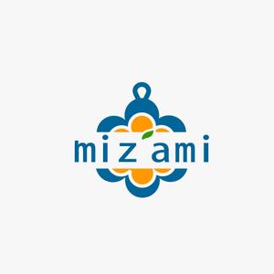 Jelly (Jelly)さんのエコたわしショップ「miz'ami」のロゴへの提案