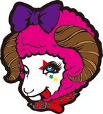 門脇　小梅 (kou-meg)さんのロックテイストのある羊のイラスト（キャラクター）顔（頭）部分アップ希望への提案