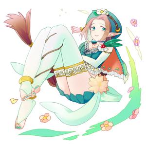 えいや (rikoratto)さんのゲームに登場するモンスターのイラスト(エルフ)への提案