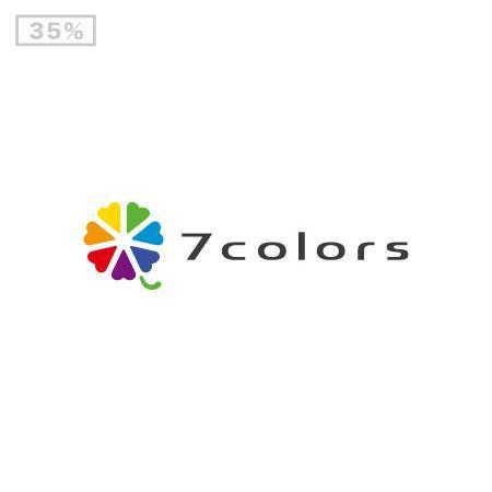 hal523さんの総合保険代理店「７ｃｏｌｏｒｓ（セブンカラーズ）」のロゴへの提案