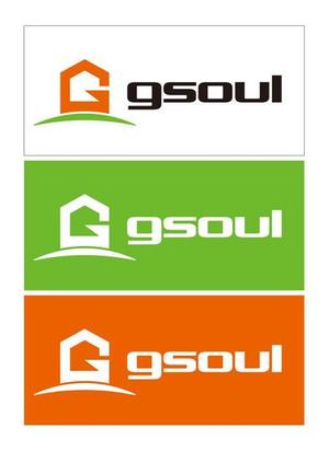 z-yanagiya (z-yanagiya)さんの不動産会社「gsoul」のロゴへの提案