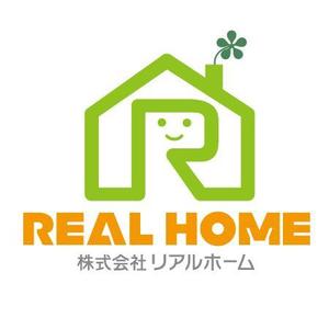 CF-Design (kuma-boo)さんの新規不動産会社『株式会社リアルホーム』のロゴへの提案