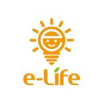 skyblue (skyblue)さんの街のでんきやさん組織ショップ「e-Life」のロゴへの提案