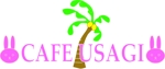 Woodpeckerさんのハワイアンな CAFE USAGI のロゴへの提案