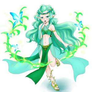 ya-shi-さんのゲームに登場するモンスターのイラスト(エルフ)への提案