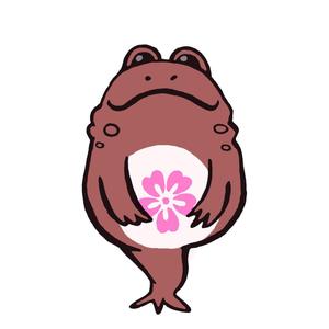tamanet3さんの3本脚・3本指カエルのキャラクターデザインへの提案