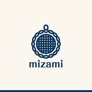 yuizm ()さんのエコたわしショップ「miz'ami」のロゴへの提案