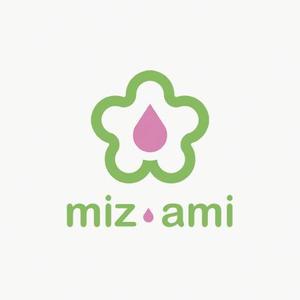 mae_chan ()さんのエコたわしショップ「miz'ami」のロゴへの提案