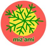 kikumeさんのエコたわしショップ「miz'ami」のロゴへの提案