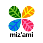 kikumeさんのエコたわしショップ「miz'ami」のロゴへの提案