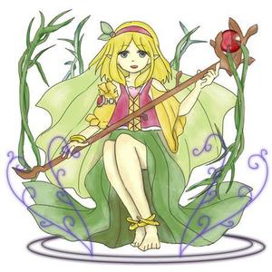 キジチャ　シロサバ (hohoro)さんのゲームに登場するモンスターのイラスト(エルフ)への提案