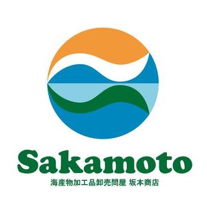 Rananchiデザイン工房 (sakumap)さんの海産物加工品卸売問屋　　坂本商店のロゴへの提案