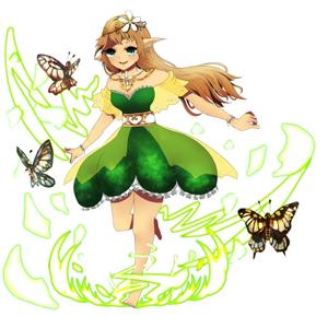 ぴこぴー/PIKOPi (minapi)さんのゲームに登場するモンスターのイラスト(エルフ)への提案