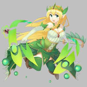 ねろ, (actNero)さんのゲームに登場するモンスターのイラスト(エルフ)への提案