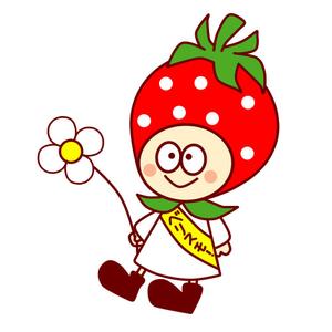 一弥 (kzy2216)さんのイチゴのキャラクターデザインへの提案
