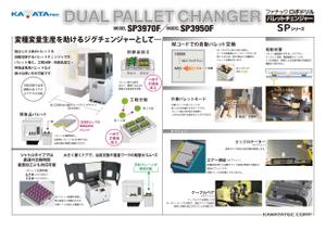 YOSIE (yoshierey)さんの工作機械付属装置のA3(二つ折り)チラシへの提案