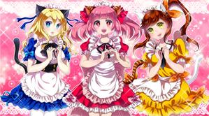 Ruby ()さんのメイド系店舗のオリジナルイラストへの提案