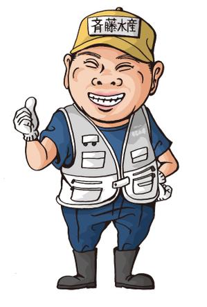 M213さんの似顔絵を優しいキャラクター的なイラストにしてくださいへの提案