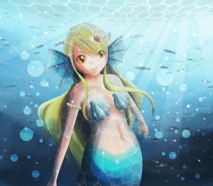 RBデザイン (miuramau)さんの可愛くセクシーな人魚姫のイラストへの提案