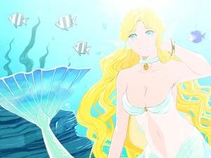 sakisiroさんの可愛くセクシーな人魚姫のイラストへの提案