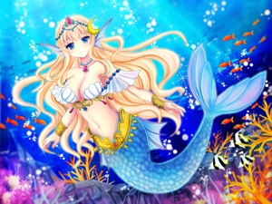 てりむく (terimuku96)さんの可愛くセクシーな人魚姫のイラストへの提案