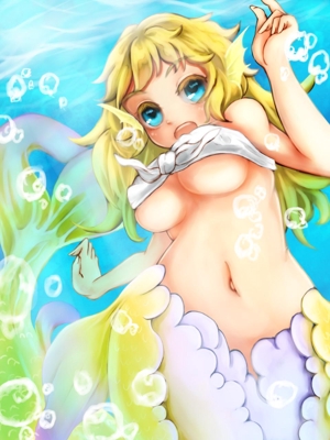 みきねずみ (nezumi_369)さんの可愛くセクシーな人魚姫のイラストへの提案