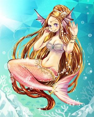 カタコリ ()さんの可愛くセクシーな人魚姫のイラストへの提案