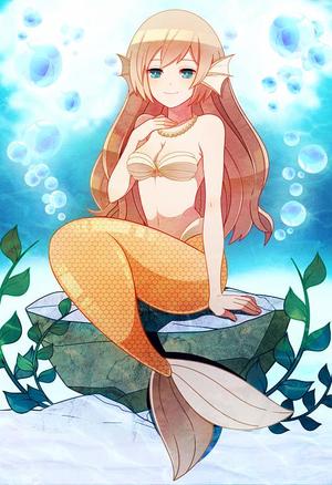 綾辻 (ayatsuji)さんの可愛くセクシーな人魚姫のイラストへの提案