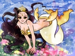 もちこ (motiko)さんの可愛くセクシーな人魚姫のイラストへの提案