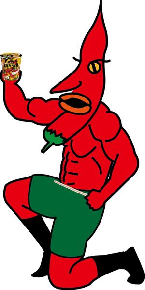 オーリー (chops75)さんのあなたのキャラクターが“日清のとんがらし麺”に採用されるかも！？への提案