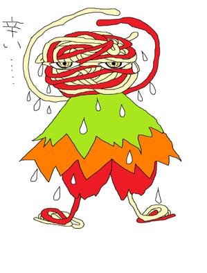 a1b2c3 (galla2)さんのあなたのキャラクターが“日清のとんがらし麺”に採用されるかも！？への提案