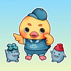 ソバコ (Toshikoshi_Sobako)さんのひよこのキャラクターデザインへの提案