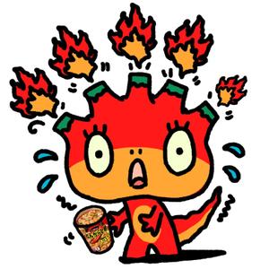 YAHAVAH ART STUDIO (bakaoru)さんのあなたのキャラクターが“日清のとんがらし麺”に採用されるかも！？への提案