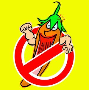 ハイタッチ (whiterockwhiterock)さんのあなたのキャラクターが“日清のとんがらし麺”に採用されるかも！？への提案