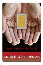 Ryokof (Ryokof)さんの貴金属総合メーカー『インゴット付き記念カード』のデザインへの提案