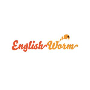 belle (belle-design)さんの英語情報サイト「EnglishWorm.com」のロゴへの提案