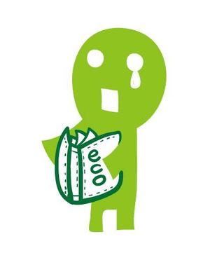 おはぎ ()さんの「eco」と「本」をからめたキャラクター作成への提案