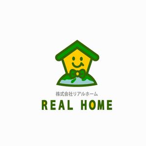 Jelly (Jelly)さんの新規不動産会社『株式会社リアルホーム』のロゴへの提案