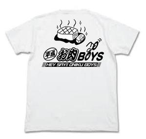 HA-NAさんの社会人のサイクリングサークル「平成お肉BOYS」のＴシャツデザインへの提案
