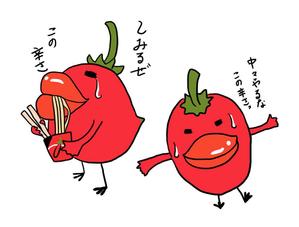 とりにく (niwatori8)さんのあなたのキャラクターが“日清のとんがらし麺”に採用されるかも！？への提案