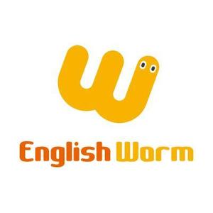 kids (kids)さんの英語情報サイト「EnglishWorm.com」のロゴへの提案