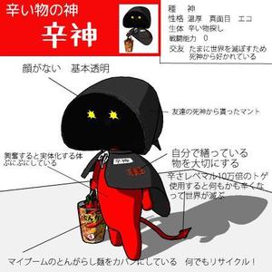 さんのあなたのキャラクターが“日清のとんがらし麺”に採用されるかも！？への提案