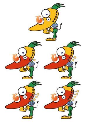 free bird (free-bird)さんのあなたのキャラクターが“日清のとんがらし麺”に採用されるかも！？への提案