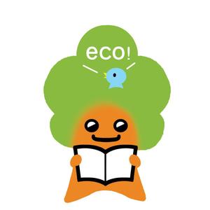 さとうけいこ (satokeiko)さんの「eco」と「本」をからめたキャラクター作成への提案