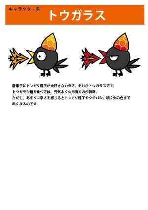 楽道　和門 (kazto)さんのあなたのキャラクターが“日清のとんがらし麺”に採用されるかも！？への提案