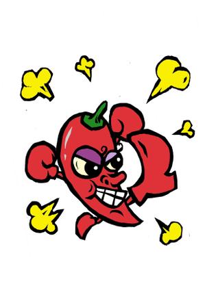中村哲 (dokazpin)さんのあなたのキャラクターが“日清のとんがらし麺”に採用されるかも！？への提案