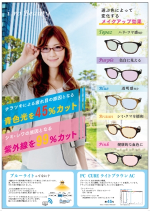 yasu15 (yasu15)さんの女性向けサングラスの店頭ＰＯＰへの提案